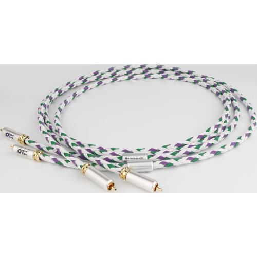 Pair XLO Reference 3 R3-1 RCA Interconnect Cable With XLO RCA Plug Connector