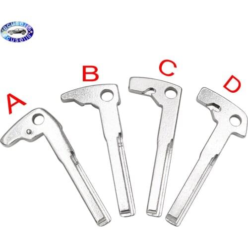High Quality Replacement Smart Car Key Blade for Mercedez Benz BGA Chrome C E Class Insert Uncut Blank Blade