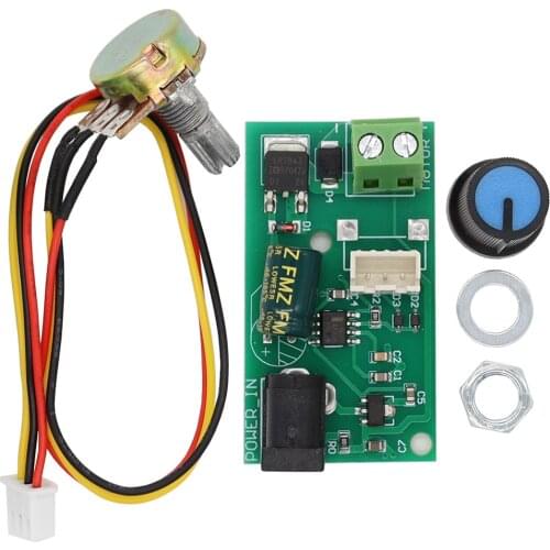 1 PCS CCMmini Micro PWM DC Motor Speed Controller 6V12V24V Universal 3A Small