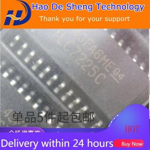 10PCS/LOT TLC7225CDW TLC7225C TLC7225CDWR SOP28 Digital-to-analog Converter IC New Original In Stock