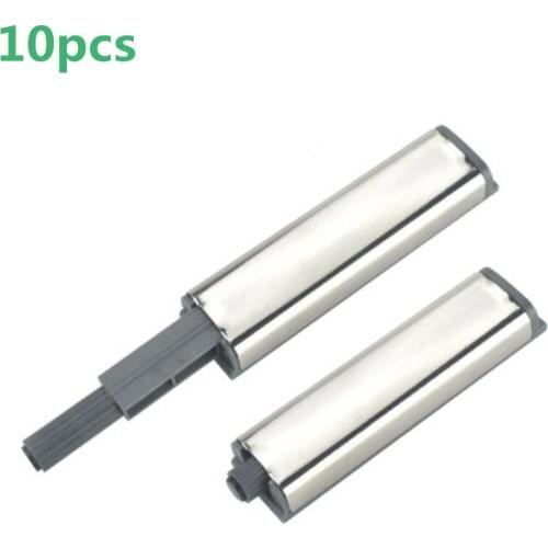 10Pcs Cabinet Latch Door Drawer Push To Open System Damper Buffer Catch Tool Kits