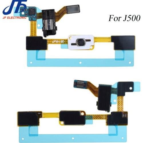 10pcs/lot home button flex cable with headphone jack for SamsungJ500 J700 J5 Prime G5700 ON7 J7 Prime G6100 J510 J710 j327 J727