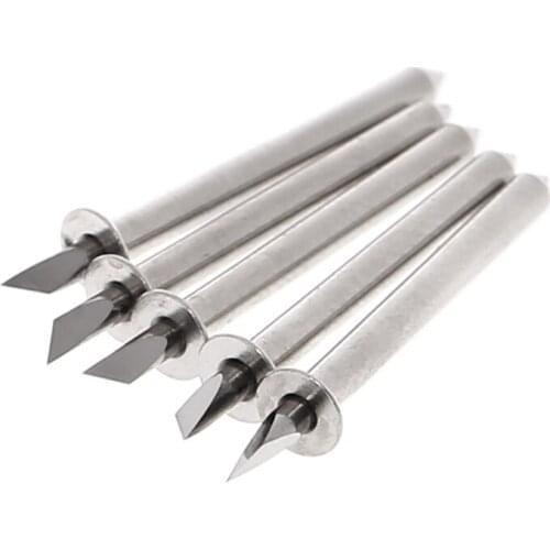 5Pcs Cemented Carbide Blade Cutting Plotter For Vinyl Film Cutter 25x2mm Quality 85AC