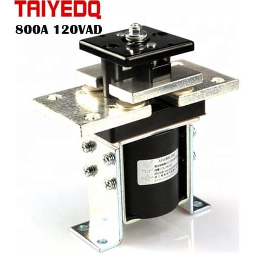 ASW800 120VDC 800A 1NO（Normally open） Used in Electrical Carrier Solenoid Contactor, SPST IP50 AOKAI DC Contactor