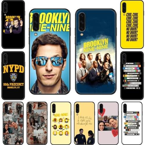Brooklyn Nine Nine 99 comedy TV Phone case For Samsung Galaxy A 3 5 8 9 10 20 30 40 50 70 E S Plus 2016 2017 2018 2019 black tpu