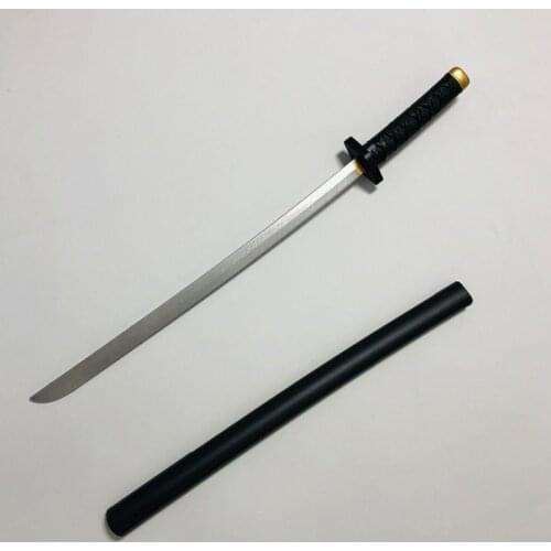 61cm 76cm Movie Equipment onepiece Zoro Deadpool Cosplay PU Foam Sword stage property Modle Toy Larp Party Costume Accessories