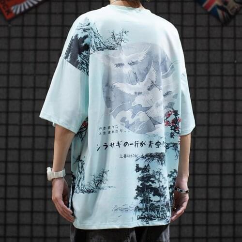 T Shirt Men100% Cotton Tops Tees Harajuku Tshirt 2021 Streetwear Hip Hop Male T-shirts