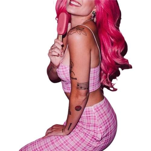 Meihuida 2021 New Womens Bodycon Midi Skirts Trendy Plaid Print High Waist Knee Length Stretch Beach Skirt Swimwear Cover-Ups