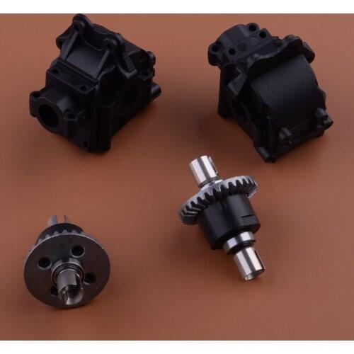 Differential Wave Gear Box Set Fit For Wltoys 144001 124018 124019 4WD 1/14 RC Car Metal High Quality