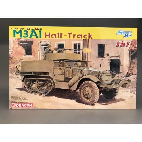 Dragon 6332 1/35 WWII U S M3A1 Half Track Model Kit
