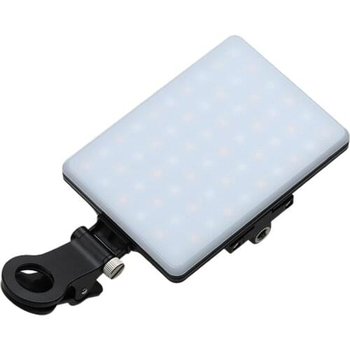 3200K-5600K Fill Light,Portable 3 Colors ​Video Conference Computer Lighting Fill Light for Live Broadcast Conference