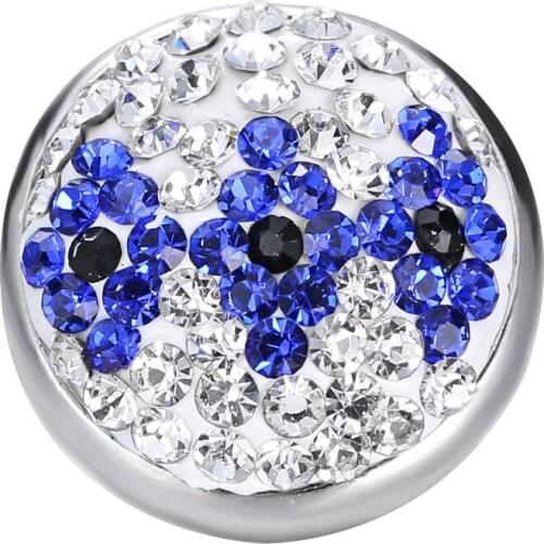 Wholesale 5PCS Round Snap Button Charms For Women High Quality Snap Button Diy Accessory Fit Bracelet and Pendant LSSN06*5