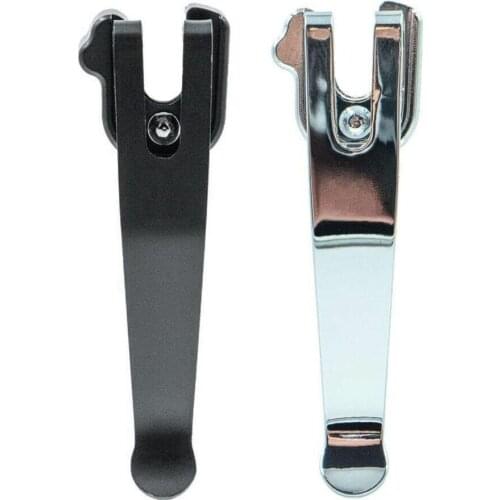 Folding Knife Back Clip Steel Deep Carry Clamp Waist Accessories For 91mm Swiss Tool Pocket Army Replacement