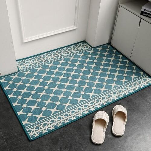 Modern Europe Home Carpet Rug Living Room Bedroom Anti-skid Kitchen Rug Study Coffee Hallway Table Mat Bath Floor Rugs Door