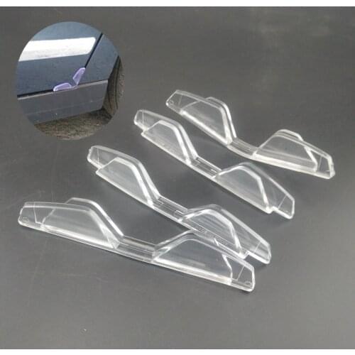PVC 4-piece universal door edge anti-collision strip for BMW 1 2 3 4 5 6 7 Series X1 X3 X4 X5 X6 325 328 F30 F35 F10 F18 GT