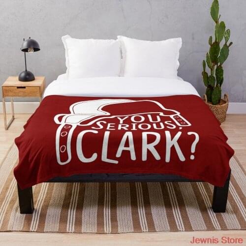 You serious Clark Cousin Eddie Blanket Snowflake Wool Blanket Coral Fleece Bedspread Blankets Portable Blanket