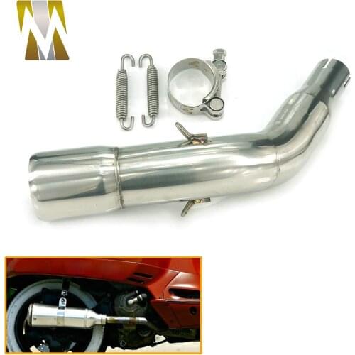Exhaust Middle Pipe For Piaggio Vespa GTS 250 300 GTS250 GTS300 2007-2017 2018 2019 2020 Scooter Gas Discharge Tube Accessories