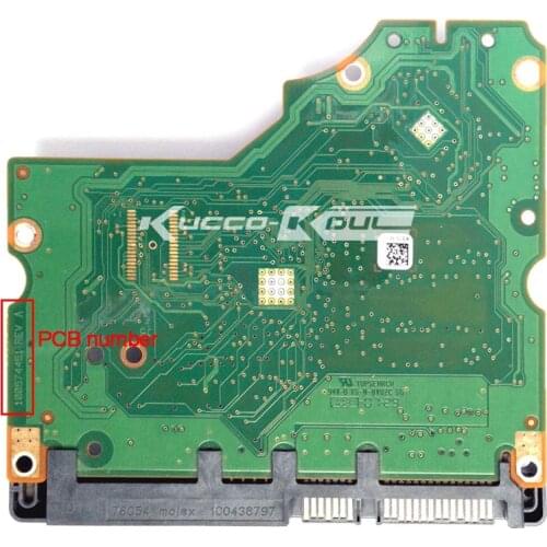 Hard drive parts PCB logic board printed circuit board 100574451 for Seagate 3.5 SATA hdd data recovery hard drive repair