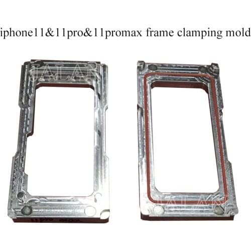 Clamping frame mold for iphone 11pro pro-max frame glass holding mould touch screen lcd repair bezel clamp