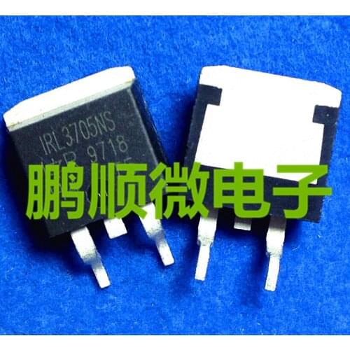 10PCS/LOT IRL3705NS L3705NS TO-263 89A/55V N-Channel MOS FET New at Original