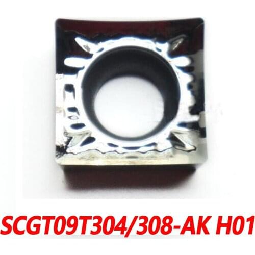 100% Original SCGT SCGT09T304 H01 SCGT09T308 Carbide Insert Blades CNC lathe Parts High Efficiency Of Quality Assurance import