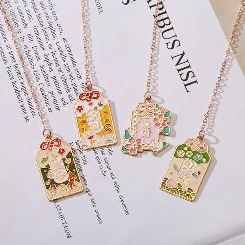 2pcs Chinese style wishing blessing bookmarks DIY Decor Pendant Book Clip blessings Chain metal jewelry book pages Office Supply
