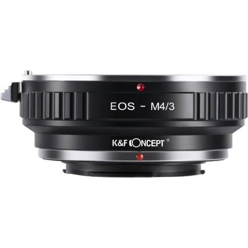 K&F CONCEPT for EOS-M4/3 Lens Mount Adapter for Canon EOS EF mount Lens to M4/3 MFT Olympus PEN and for Panasonic Lumix Cameras