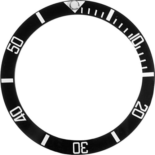 Watch accessories 38mm ceramic ring sub ring mouth manufacturer new watch case substitute black water substitute green water