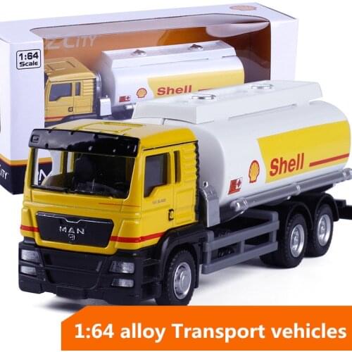 1:64 alloy vehicles,high simulation Transport vehicles model,Inertial taxiing toys,childrens educational toy,free shipping