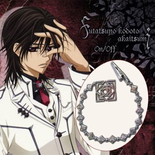 Athemis Rhombus pedant Thoracic chain same as Vampire Knight Kurosu\Kuran Yuki fashion Jewelry and cosplay accessories