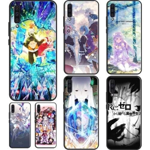 Anime Re Zero Case For Samsung A51 A71 A11 A31 A50 A70 A40 A02S A20S A12 A32 A42 A52 A72 A20e A21S Coque
