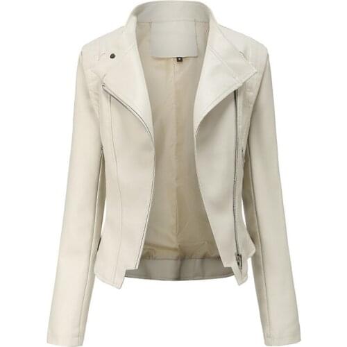 Doker Womens Fashion Leather Jackets