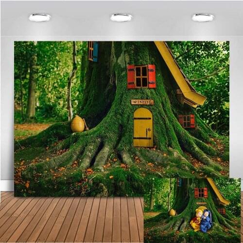 Safari jungle newborn baby shower forest background for photography kids portrait photo shoot background for photocall fairy