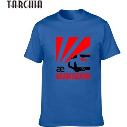 TARCHIA 2021 Men T Shirt Summer Fashion Casual Streetwear PERFORMANCE Printed O-Neck Short Sleeve Men T-Shirt Tops Tees Homme