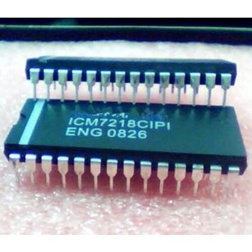 ICM7218CIPI ICM7218AIPI ICM7218BIPI ICM7218 DIP28 2PCS