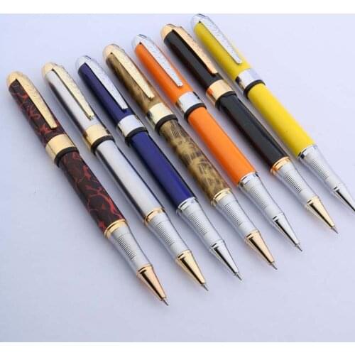 Jinhao 250 GOLDEN accessories metal BLACK GIFT STUDENT Rollerball Pen