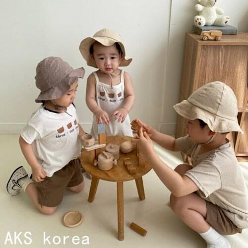 Baby Clothing Sets Newborns White Jumpsuit Bodysuit Children Tops+Shorts Outfits Boys Girls Sports Suits Baby Coming Home Outfit