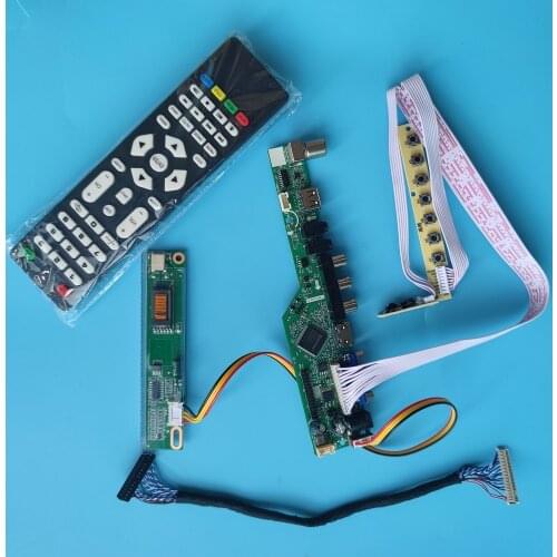 Kit for CLAA154WB03A/CLAA154WB03AN/CLAA154WB04 30Pin 1280*800 1CCFL LVDS LCD monitor controller board VGA AV USB HDMI-compatible
