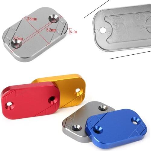 Motorcycle Front Brake Reservoir Cover For YAMAHA NVX155 AEROX 155 2015 2016 2017 2018 CNC Aluminum