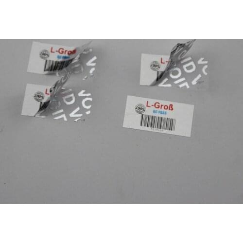 Customized canned goods labels canned food stickers