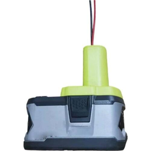 DIY Socket 150mm Battery Adapter for Ryobi One + 18v Power Connector 12AWG Power Wheel Converter 3D Printing Accessories