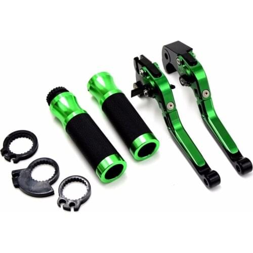 FOR New Motorcycle Brake Clutch Levers&7/8"Handlebar Hand Grips For Kawasaki ZX9R 98-99 Z750S (not Z750 model) 06-08 ZXR400
