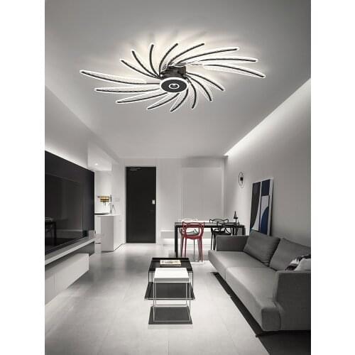 Modern led lights for room ceiling lights Bedroom lamp decoration salon lustre Feather Ceiling Lamp Indoor Lighting Fixtures