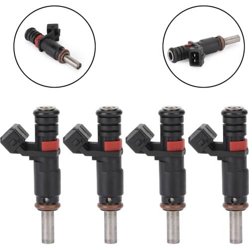 Topteng For BMW N45 N46N E93 320I 2.0L 4pcs Fuel Injectors 7561277 13537561277 Car Auto Accessories Parts