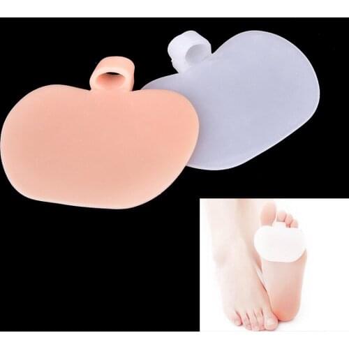 Foot Care Insoles High-heeled Shoes Forefoot Cushion Pads 2 Colors 1Pair Silicone Insole Orthotics Half Yard
