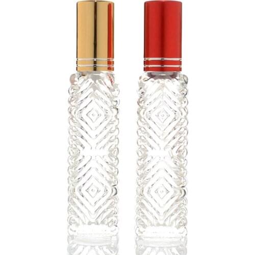 10ml Mini Clear Refillable Travel Portable Perfume Atomizers Empty Spray Bottles