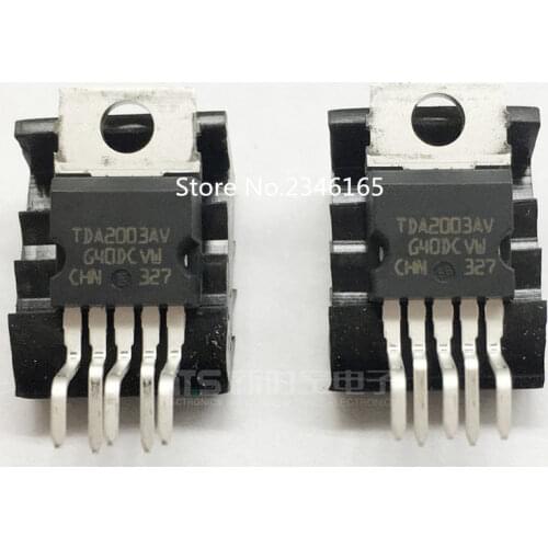 10PCS TDA2003AV TO220-5 TDA2003 TDA2003A TO220 new and original IC