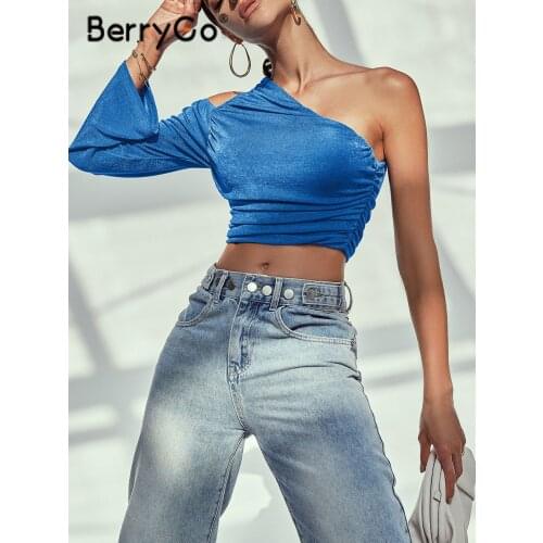 Женские укороченные майки BerryGo China At AliExpress