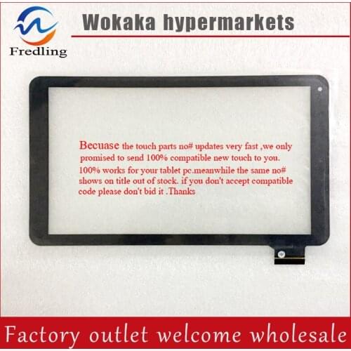 Black New (For:C145256B1-DRFPC247T-V2.0)10.1 inch Tablet PC Capacitive Touch Screen Panel Digitizer Sensor Replacement Parts