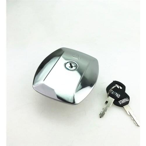 For GS125 Motorcycle Door Lock Accessories Motorcycle 4 Wire 6 Cable Tank cover Lock